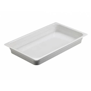 Leone pladanj za posluživanje Ambra, 41,5 × 28 × 6 cm, bijela, melamin / T8062