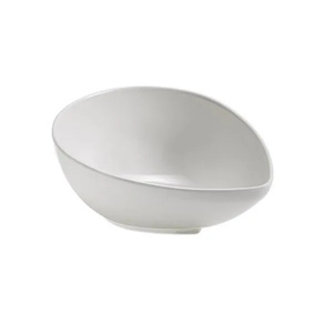 Leone zdjela 20 × 15 × 7,5 cm, bijela, melamin / T8104