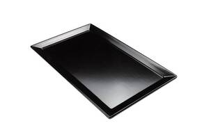 Leone pladanj za posluživanje 53 × 32 × 2,5 cm, crna, melamin / T8416.Z