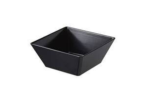 Leone zdjela 30 × 30 × 11,5 cm, crna, melamin / T8442.Z
