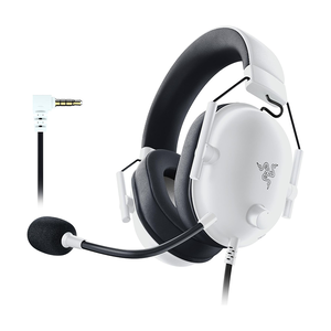 Razer gaming slušalice BlackShark V2 X, žične, bijela