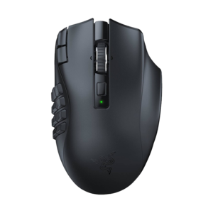 Razer gaming miš Naga V2 HyperSpeed, bežični, MMO, crni