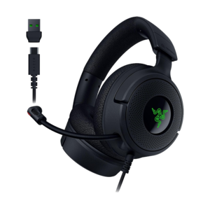 Razer gaming slušalice Kraken V4 X, žične, crne