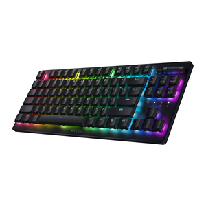 Razer gaming tastatura DeathStalker V2 Pro Tenkeyless Wireless Low Profile Optical Gaming Keyboard (Linear Red Switch), bežična, TKL