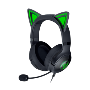 Razer gaming slušalice Kraken Kitty V2, žične, RGB, crne
