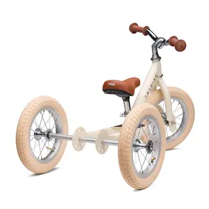 Trybike Tricikl i balans bicikl - Steel Vintage Cream