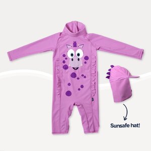 My Little Swimsuit Kupaći – Pink Dragon - 18-24m