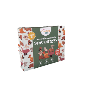 My Creative Box set za slaganje i pričanje priča – Australske životinje