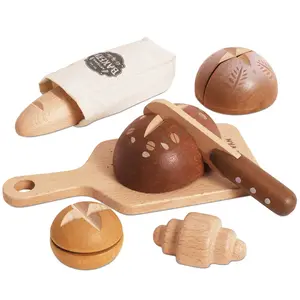 Le Toy Van Set drvena daska i pekarska peciva za rezanje