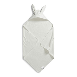 Elodie Peškir s kapuljačom - Vanilla White Bunny