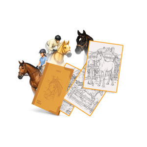 Kidywolf KIDYDRAW-PAD dodatni set ilustracija – Konji