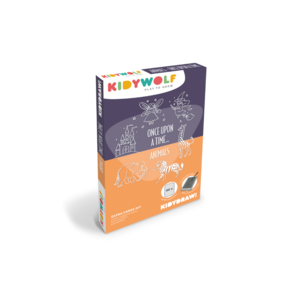 Kidywolf KIDYDRAW MINI dodatni set 60 kartica – Bajke i životinje