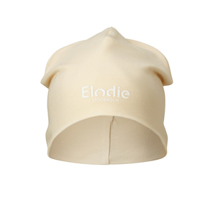 Elodie Logo kapica - Oat White 0-6m