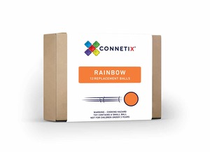 Connetix Tiles - Rainbow Ball Run Replacement set (12 kom)