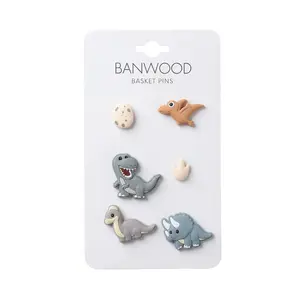 Banwood Pin & Ride ukrasni pinovi - Dinosaurs