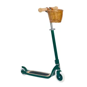 Banwood Maxi Romobil Trotinet - Green + Pletena korpica