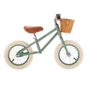 Banwood Balans Bicikl First Go Vintage - Forest + Pletena korpica