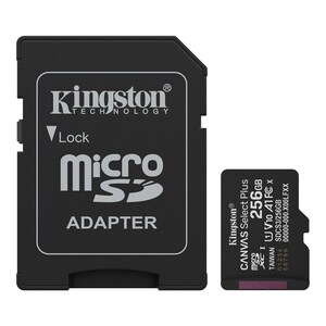 Kingston Canvas Select Plus microSDXC memorijska kartica 256GB + adapter, 150MB/s