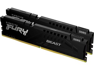 Kingston FURY Beast memorija 16GB (2x8GB) DDR5 6000MHz, CL30, DIMM
