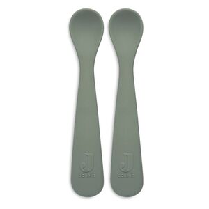 Jollein silikonska kašikica Ash Green 2kom