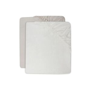 Jollein navlaka za madrac Ivory/White 2kom