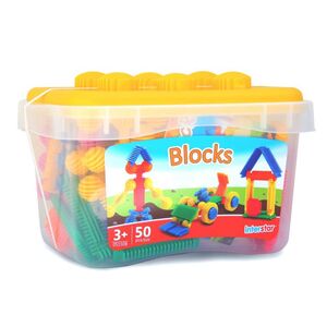 Interstar kutija sa kockama Blocks 50 kom
