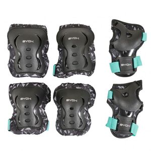 Byox Štitnici za djecu Dazzle tirkiz M (20 - 50kg)