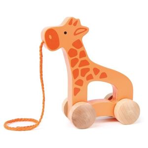 Hape drvena igračka Žirafa na povlačenje