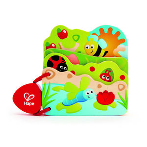 Hape Edukativna drvena knjiga