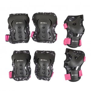 Byox Štitnici za djecu Dazzle Pink M ( 25 - 50 kg)
