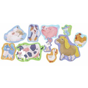 Hape Puzzle kartonske životinje