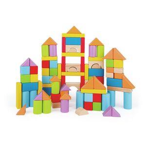 Hape set drvenih kocki, 101 komad