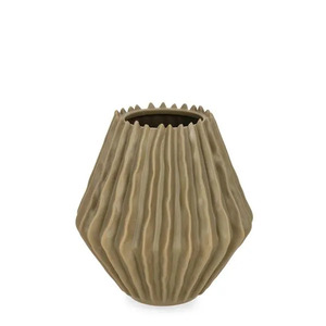 Bizzotto vaza Eldar 18,5 × 20 cm, tortora