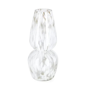 Bizzotto vaza Hennie 15 × 33,5 cm, bijela