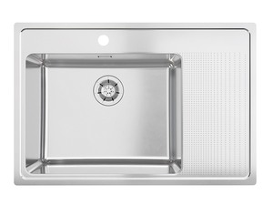 Alveus sudoper One 50, inox BRS, lijevi, 776 × 520 mm, 1152923