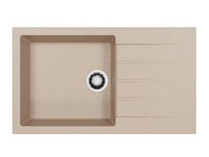 Alveus sudoper Cadit 40 A20, Ivory, reverzibilni, 860 × 500 mm, Algranit, 1149154