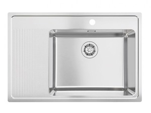 Alveus sudoper One 50, inox BRS, desni, 776 × 520 mm, 1152921