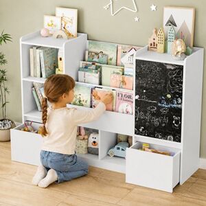 KINDER HOME Dječija polica sa tablom za crtanje AT-BTS-2528