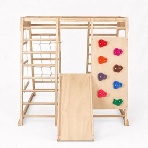 KINDER HOME Drvena penjalica sa toboganom w01f227