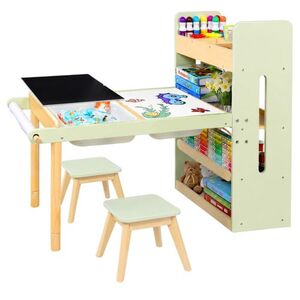 KINDER HOME Multifunkcionalni dječiji sto sa dvije stolice AT-KP-2515