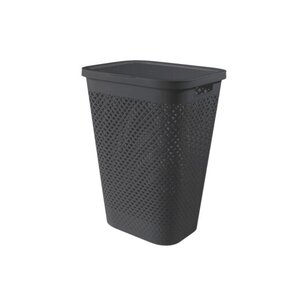 Korpa za veš 55L crna PURE CURVER