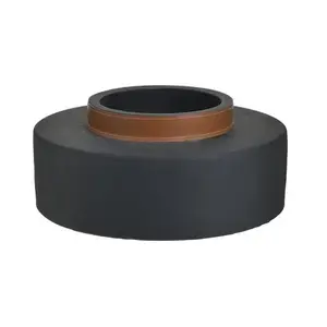 INART cementna vaza Ø30 × 13 cm, crno-smeđa