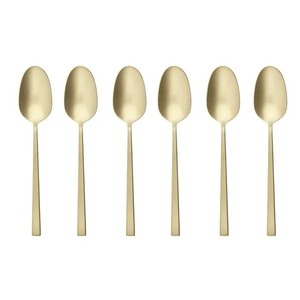Sambonet set kašičica za kafu 6/1 Rock Antique Champagne nehrđajući čelik / 52662PA7