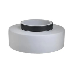 INART cementna vaza Ø30 × 13 cm, bijelo-crna