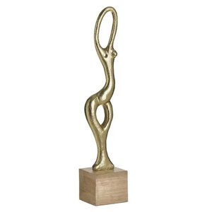INART dekorativna statua 10 × 9 × 48 cm, zlatna