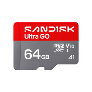 SanDisk microSDXC memorijska kartica Ultra GO 64GB, do 140MB/s, A2, SD adapter