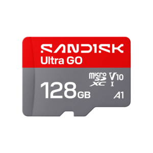 SanDisk microSDXC memorijska kartica Ultra GO 128GB, do 140MB/s, A2, SD adapter