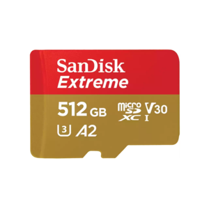 SanDisk microSDXC memorijska kartica Extreme 512GB, do 190MB/s, A2, SD adapter