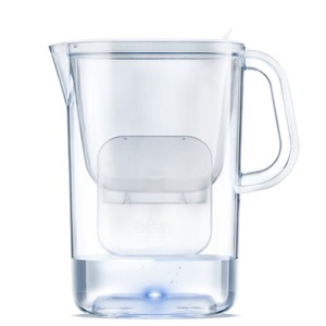 BWT Aqualizer Base-Light bokal za filtriranje vode 2,6 l, bijelo-roze