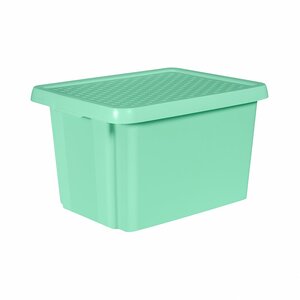 Curver Box za odlaganje 26 L mint s poklopcem / 233120